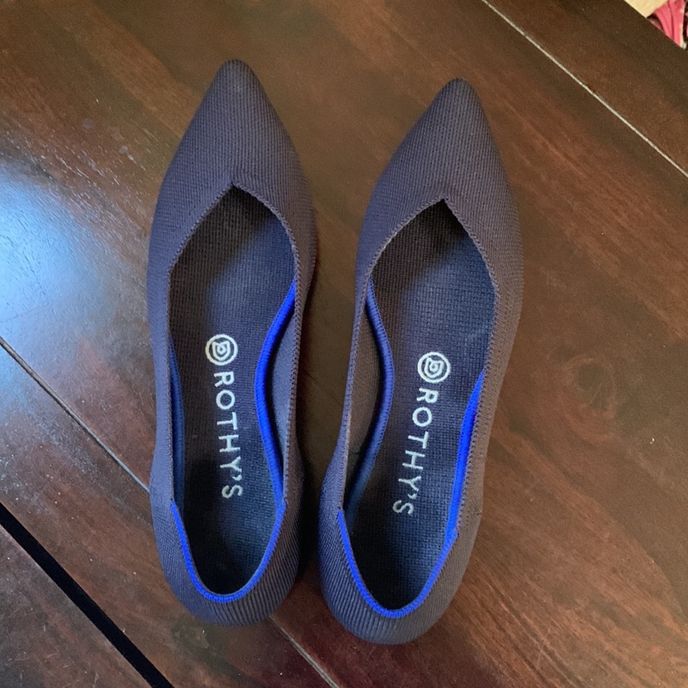 Rothy’s Navy Flats